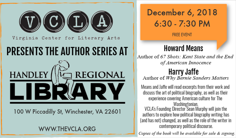 Author Series with Howard Means and Harry Jaffe