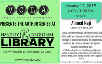 Author Series at Handley Regional Library with Ahmed Naji