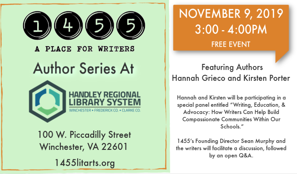 Author Series November, 9