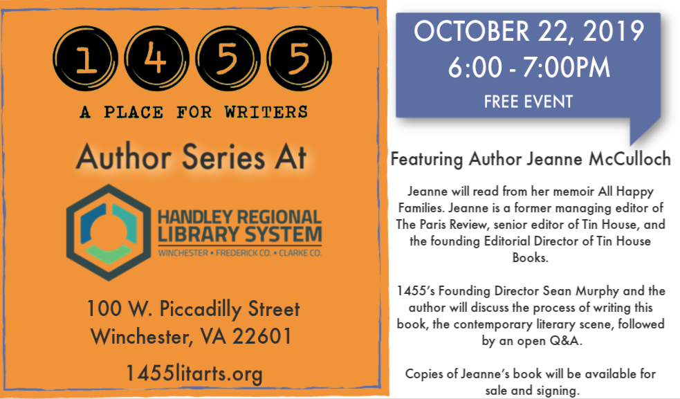 Author Series October, 22