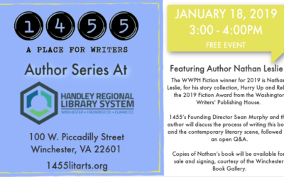 1455 AUTHOR SERIES AT HANDLEY LIBRARY: NATHAN LESLIE