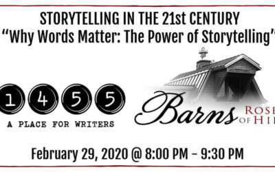 1455 Presents Series: STORYTELLING IN THE 21st CENTURY