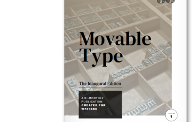 Introducing 1455’s MOVABLE TYPE: A Publication for Writers