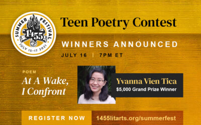 1455’S 3RD ANNUAL TEEN POETRY CONTEST WINNERS ANNOUNCED