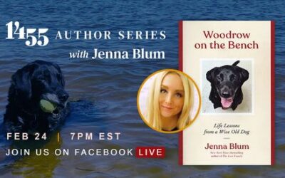 1455 PRESENTS: A CONVERSATION WITH JENNA BLUM, AUTHOR OF ‘WOODROW ON THE BENCH’