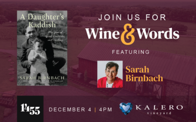 Wine & Words: Featuring Sarah Birnbach