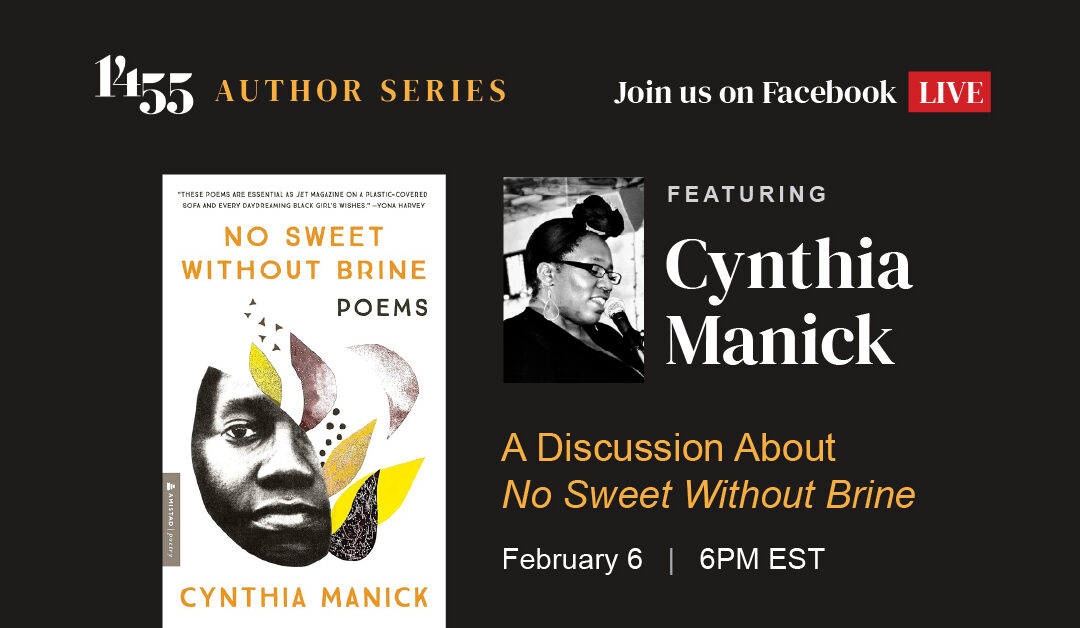 1455 Author Series Featuring Cynthia Manick